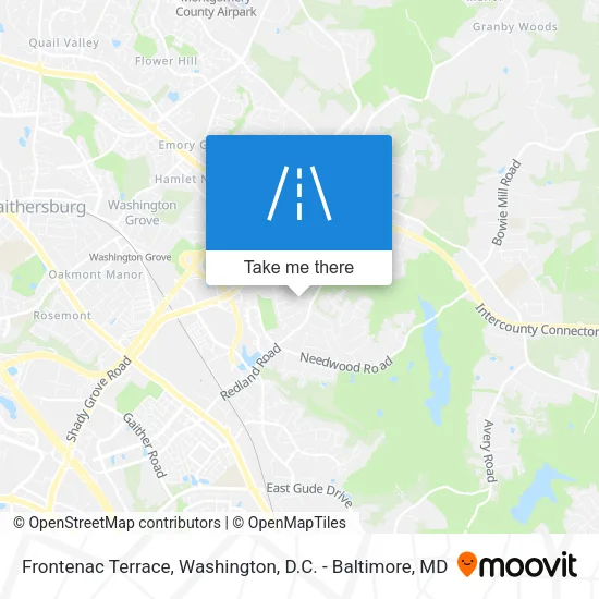 Mapa de Frontenac Terrace