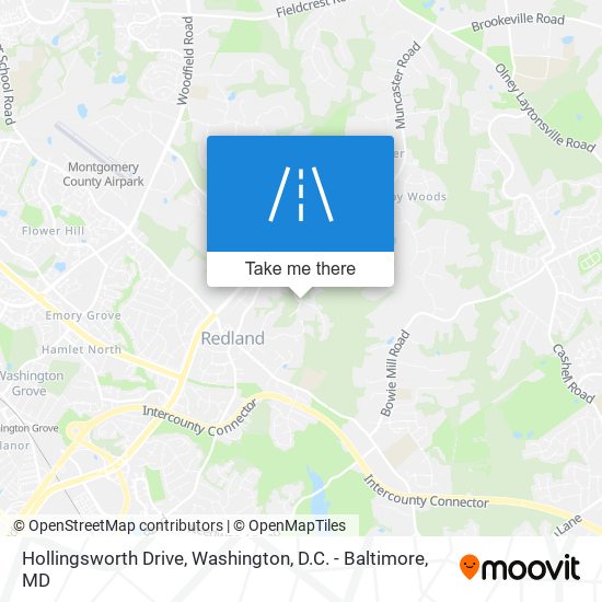 Hollingsworth Drive map