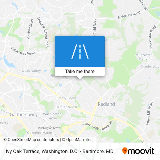 Mapa de Ivy Oak Terrace