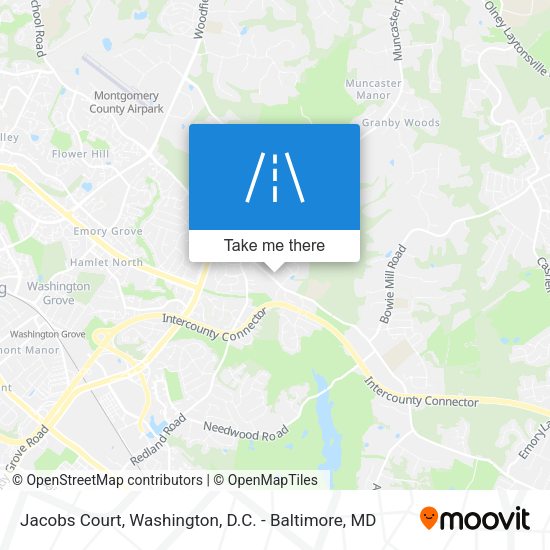 Mapa de Jacobs Court