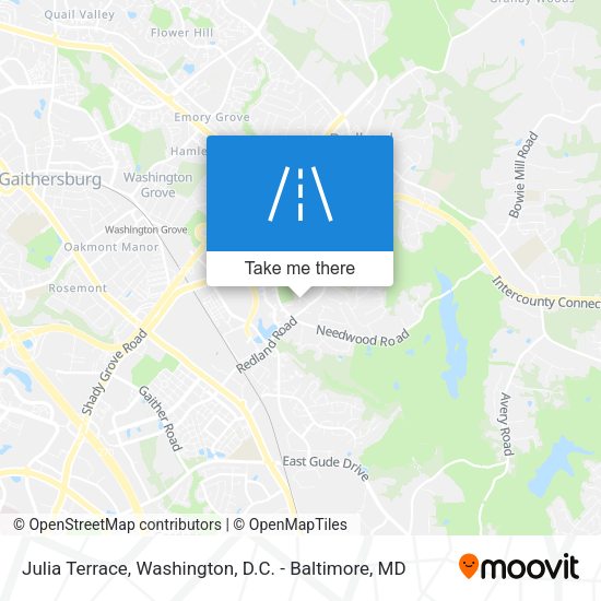 Julia Terrace map