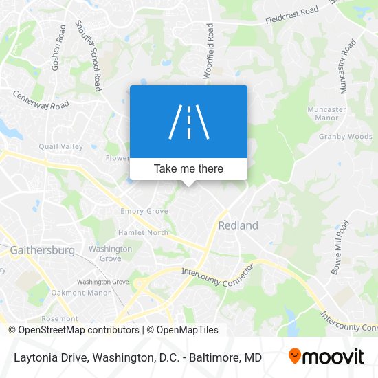 Laytonia Drive map