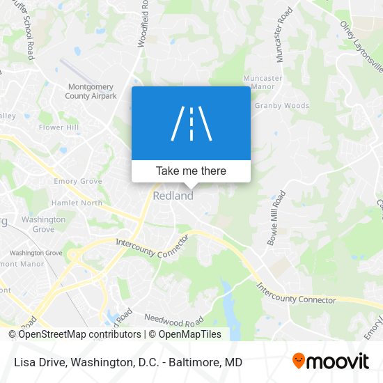 Lisa Drive map