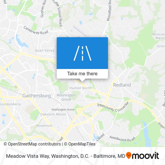 Mapa de Meadow Vista Way