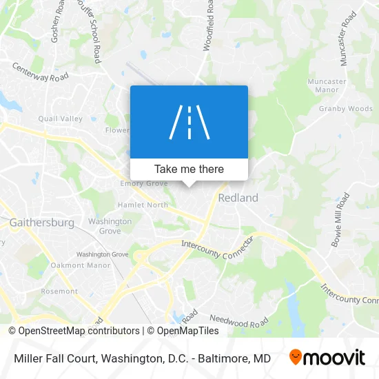 Miller Fall Court map