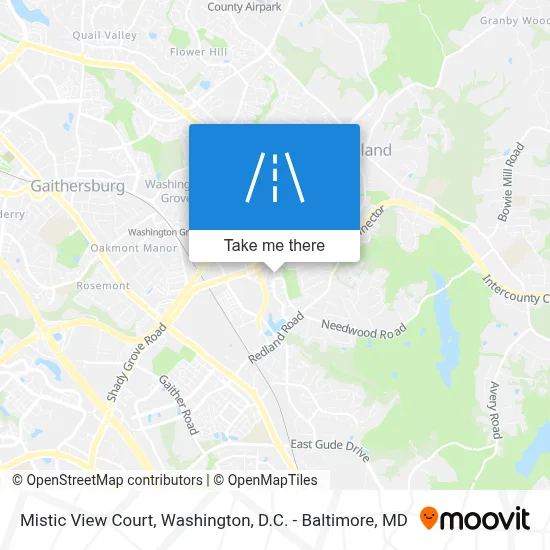Mistic View Court map
