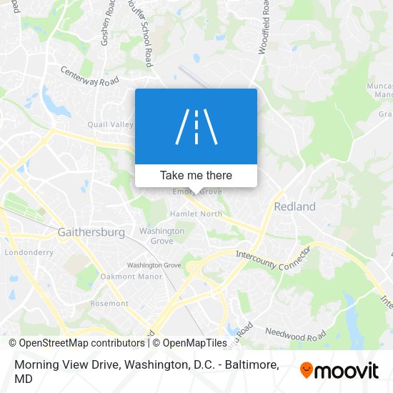 Mapa de Morning View Drive
