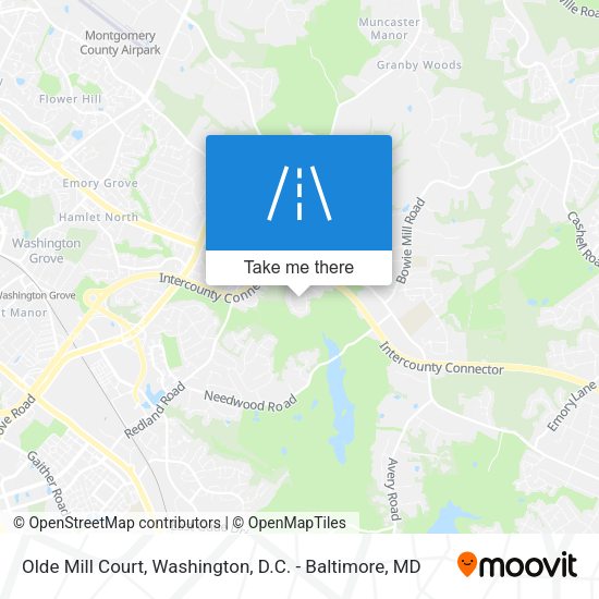 Olde Mill Court map