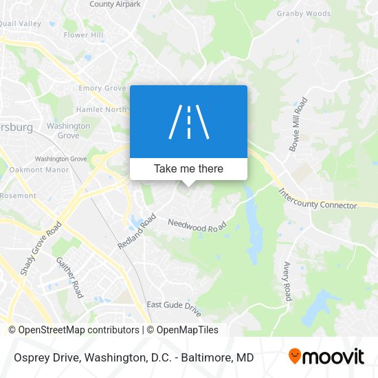 Osprey Drive map