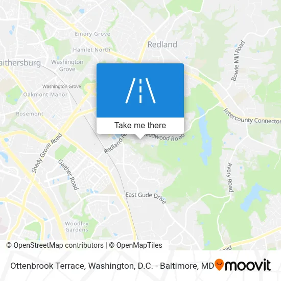 Ottenbrook Terrace map