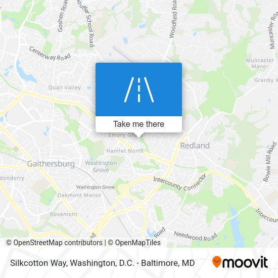 Silkcotton Way map