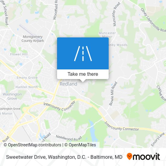 Mapa de Sweetwater Drive