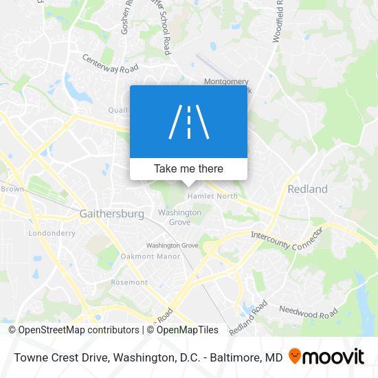 Mapa de Towne Crest Drive