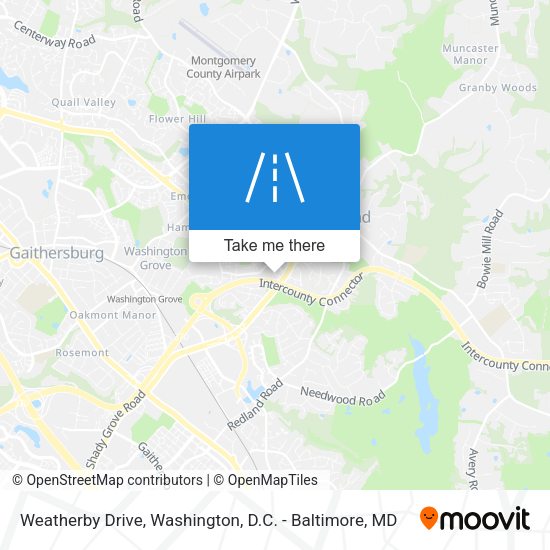 Mapa de Weatherby Drive