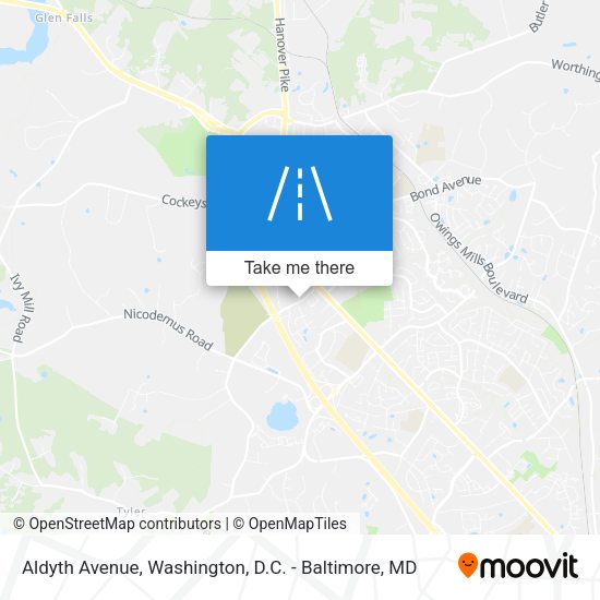 Aldyth Avenue map