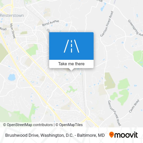 Mapa de Brushwood Drive