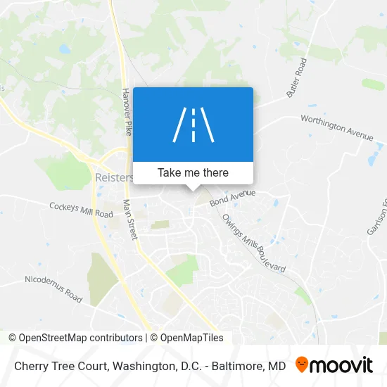 Cherry Tree Court map