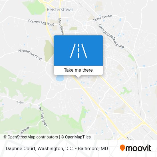 Daphne Court map