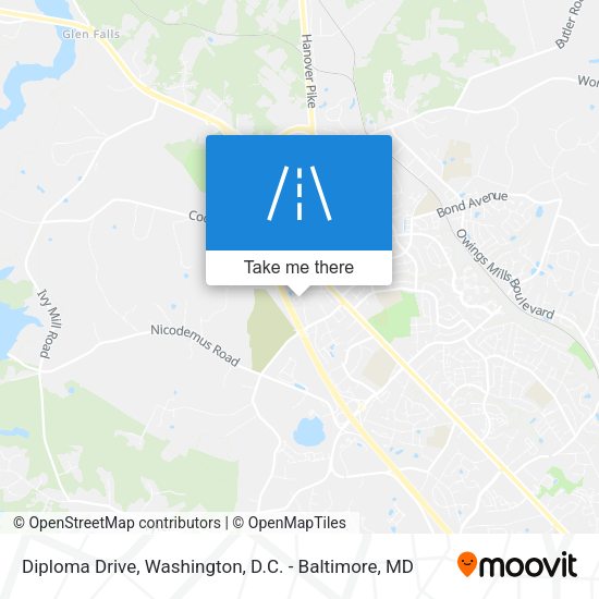 Diploma Drive map