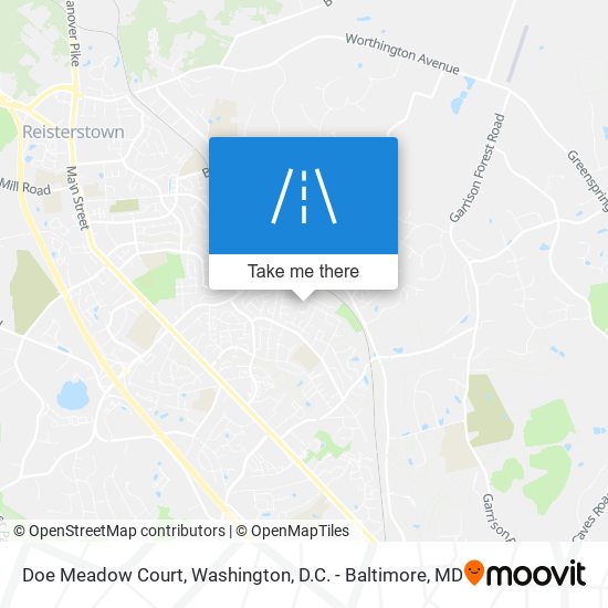 Mapa de Doe Meadow Court