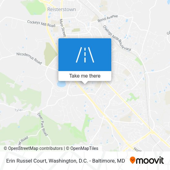 Erin Russel Court map