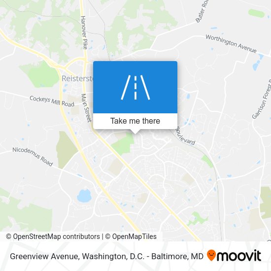 Greenview Avenue map