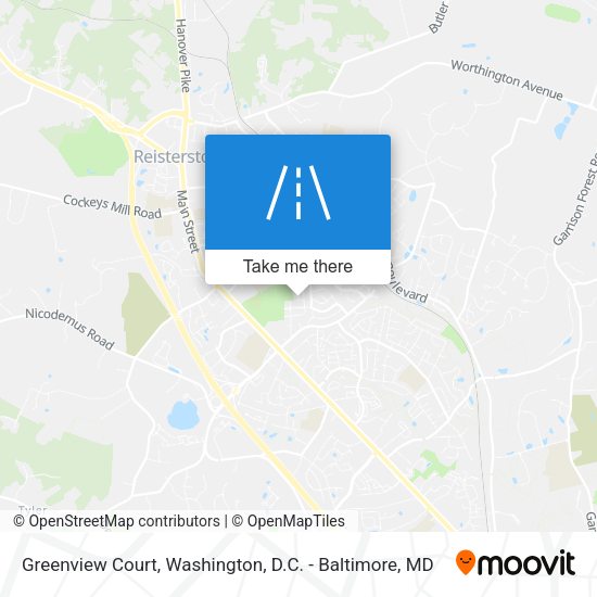 Greenview Court map