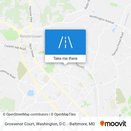 Mapa de Grosvenor Court