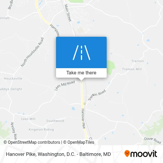 Hanover Pike map