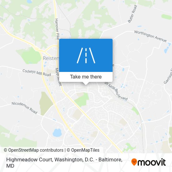 Highmeadow Court map