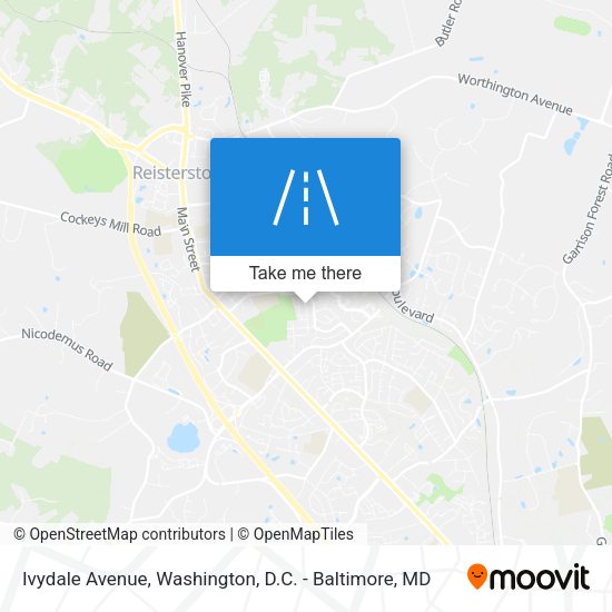 Mapa de Ivydale Avenue