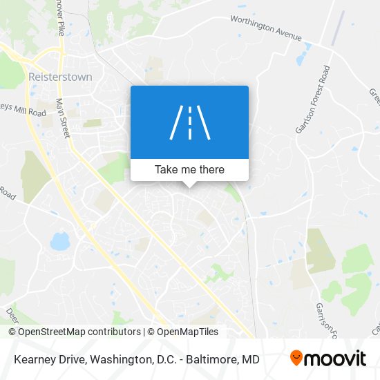 Kearney Drive map