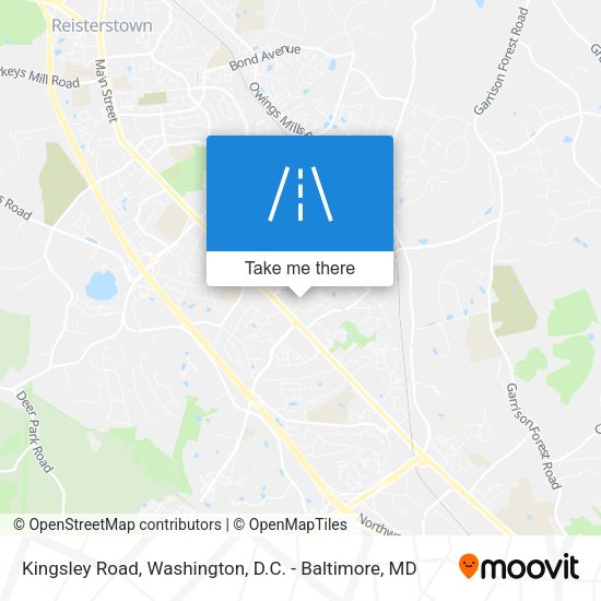 Kingsley Road map