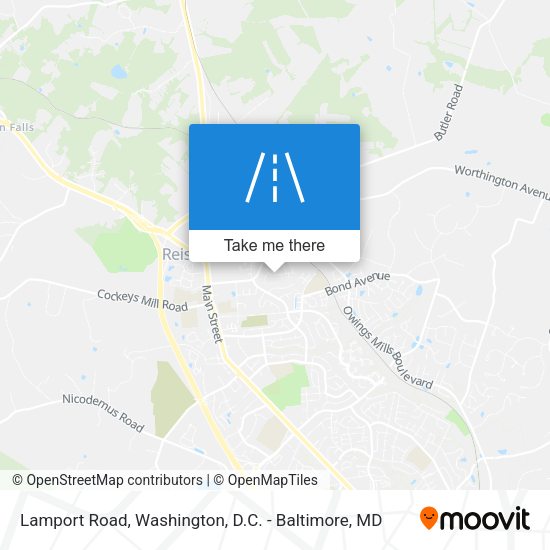 Mapa de Lamport Road