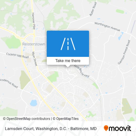 Lamsden Court map