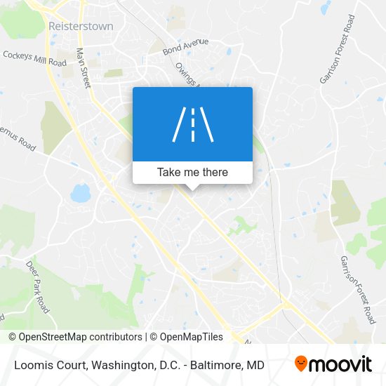 Loomis Court map