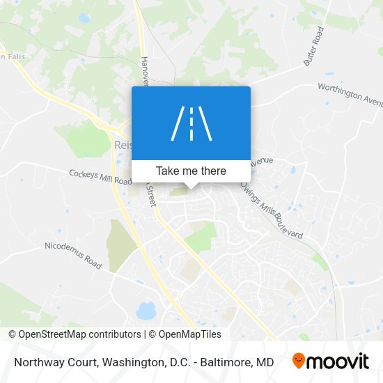 Mapa de Northway Court