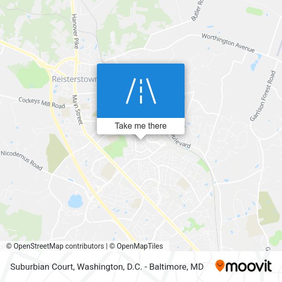 Suburbian Court map