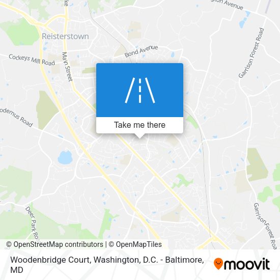 Mapa de Woodenbridge Court