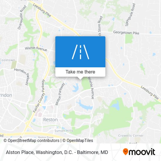Alston Place map