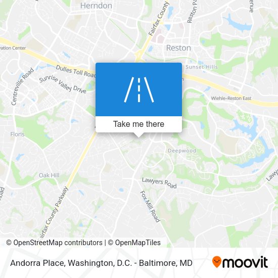 Andorra Place map
