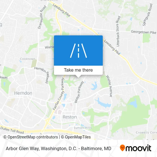 Arbor Glen Way map
