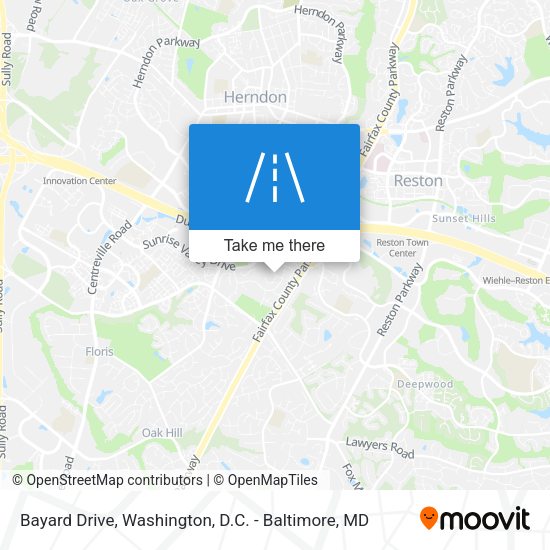 Bayard Drive map