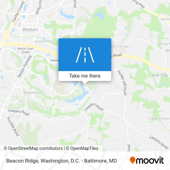 Beacon Ridge map