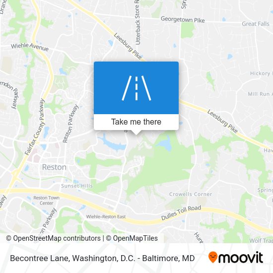 Mapa de Becontree Lane