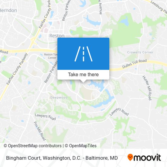 Bingham Court map
