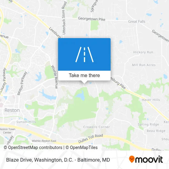 Blaze Drive map