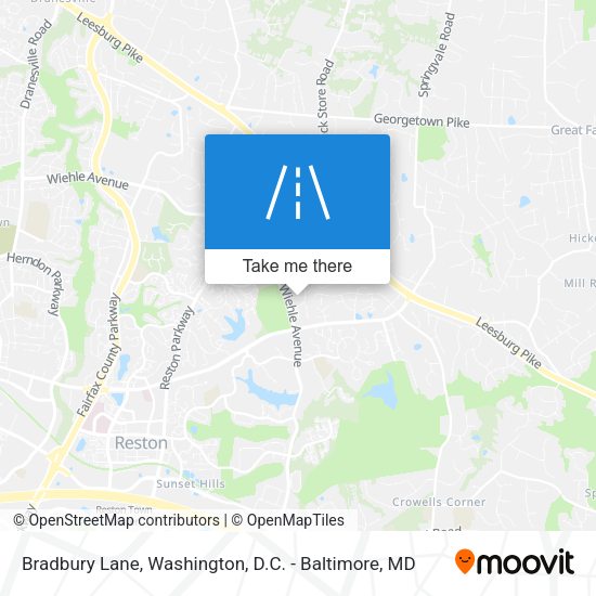 Mapa de Bradbury Lane