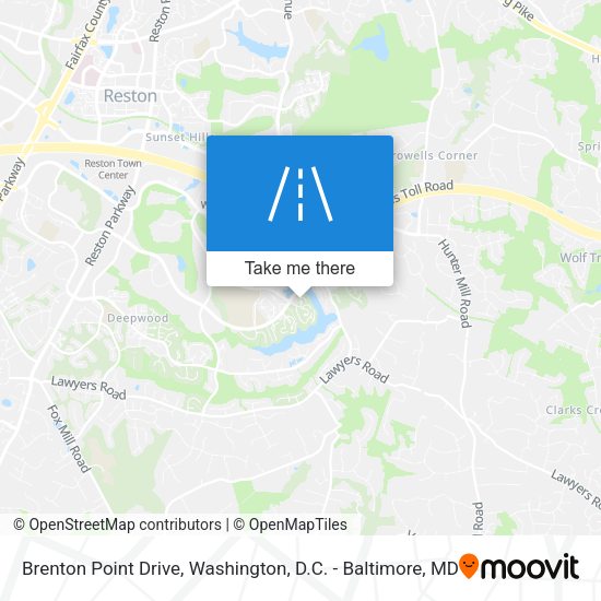 Mapa de Brenton Point Drive