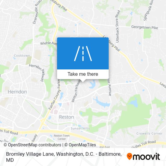 Bromley Village Lane map